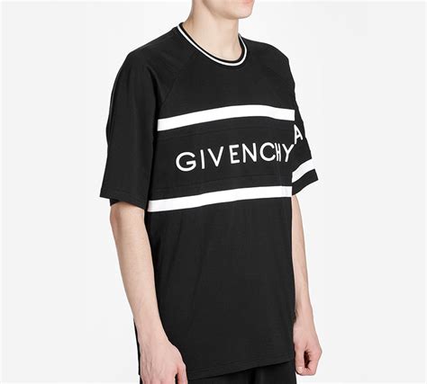 Men's Givenchy 4G Contrasting Colors Large Short Sleeve Black 